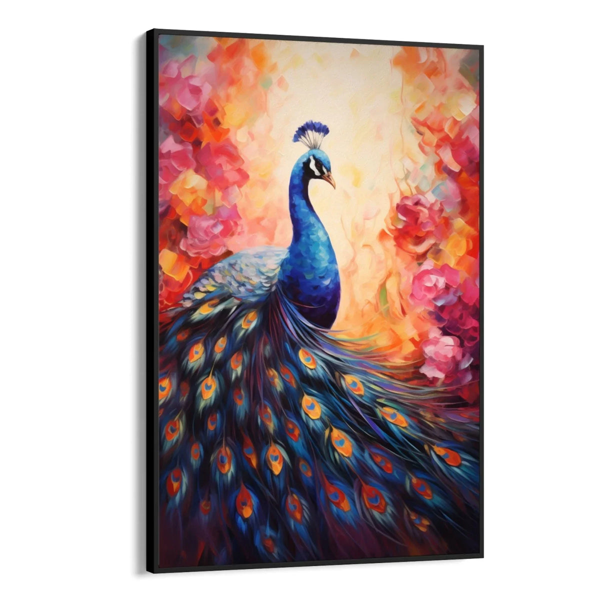 Quadro Stampa su Tela La Maestosità Piumata - CupidoDesign