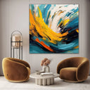 Quadro Stampa su Tela La magia dei colori - CupidoDesign