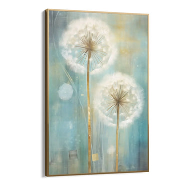 Quadro Stampa su Tela La Magia dei Soffioni - CupidoDesign