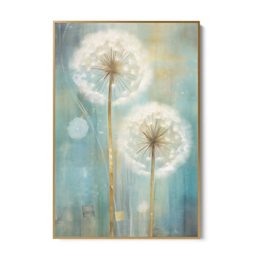 Quadro Stampa su Tela La Magia dei Soffioni - CupidoDesign