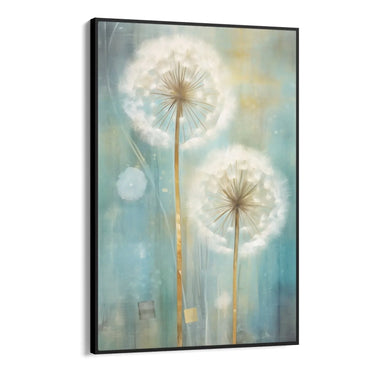 Quadro Stampa su Tela La Magia dei Soffioni - CupidoDesign