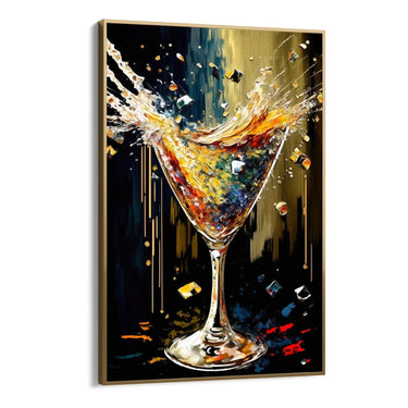 Quadro Stampa su Tela La magia del bicchiere - CupidoDesign