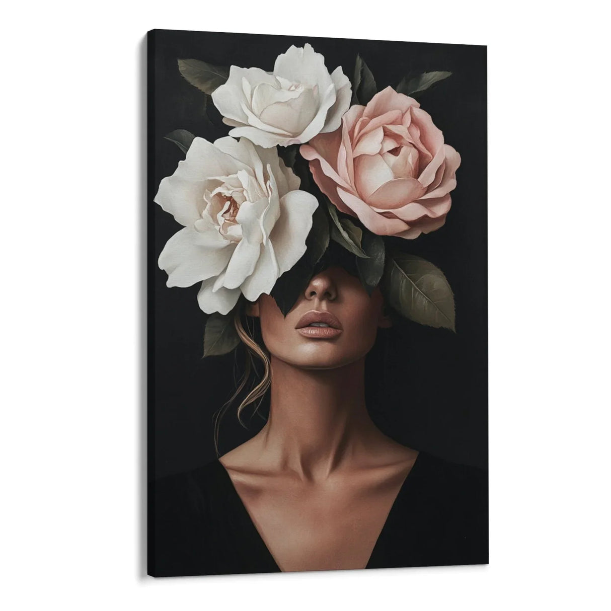 Quadro Stampa su Tela La malinconia delle rose - CupidoDesign