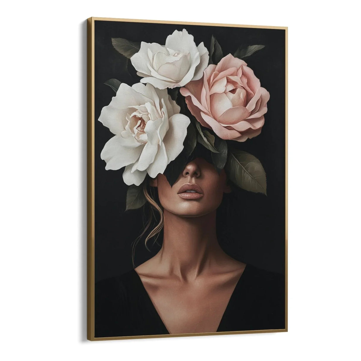 Quadro Stampa su Tela La malinconia delle rose - CupidoDesign
