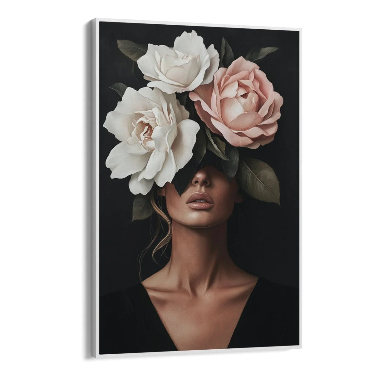 Quadro Stampa su Tela La malinconia delle rose - CupidoDesign