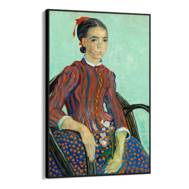 Quadro Stampa su Tela La Mousmé seduta, Vincent Van Gogh - CupidoDesign