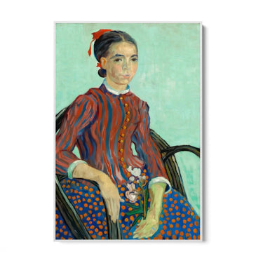 Quadro Stampa su Tela La Mousmé seduta, Vincent Van Gogh - CupidoDesign