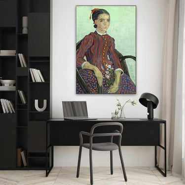 Quadro Stampa su Tela La Mousmé seduta, Vincent Van Gogh - CupidoDesign