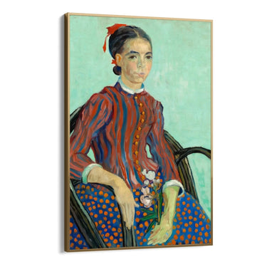 Quadro Stampa su Tela La Mousmé seduta, Vincent Van Gogh - CupidoDesign