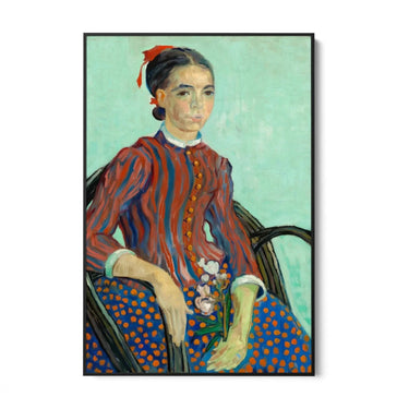 Quadro Stampa su Tela La Mousmé seduta, Vincent Van Gogh - CupidoDesign