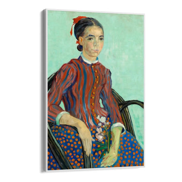 Quadro Stampa su Tela La Mousmé seduta, Vincent Van Gogh - CupidoDesign