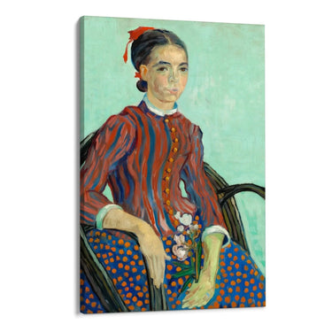 Quadro Stampa su Tela La Mousmé seduta, Vincent Van Gogh - CupidoDesign