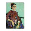 Quadro Stampa su Tela La Mousmé seduta, Vincent Van Gogh - CupidoDesign