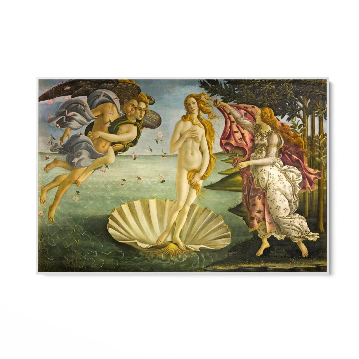 Quadro Stampa su Tela La nascita di venere, Sandro Botticelli - CupidoDesign