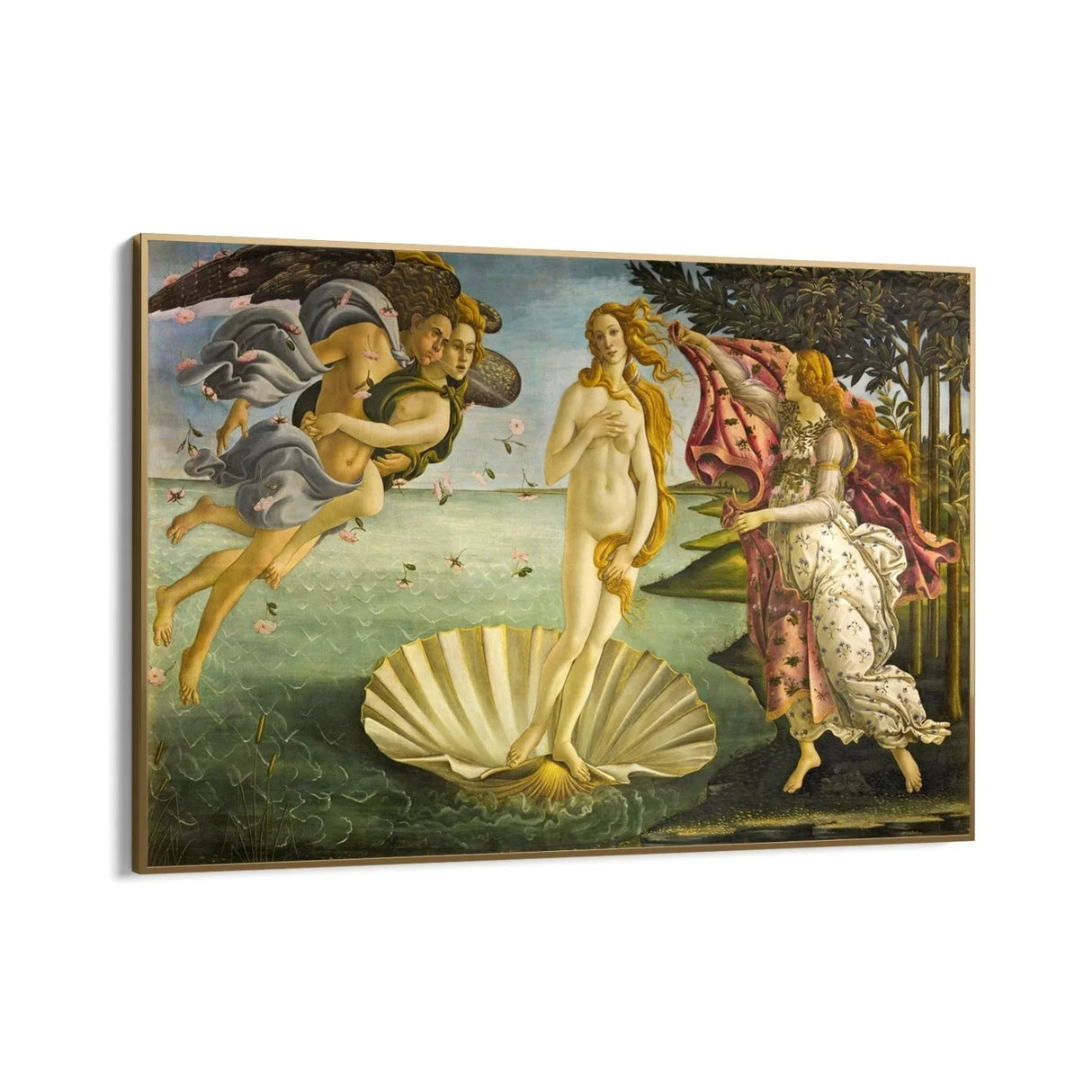 Quadro Stampa su Tela La nascita di venere, Sandro Botticelli - CupidoDesign