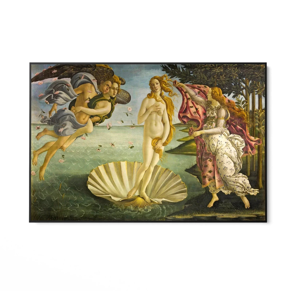 Quadro Stampa su Tela La nascita di venere, Sandro Botticelli - CupidoDesign
