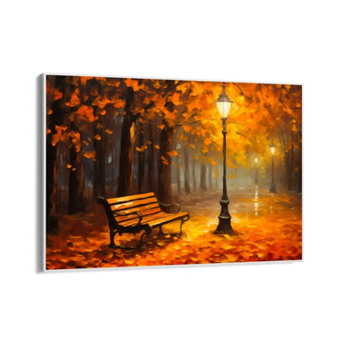 Quadro Stampa su Tela La Panchina dell'Amore - CupidoDesign