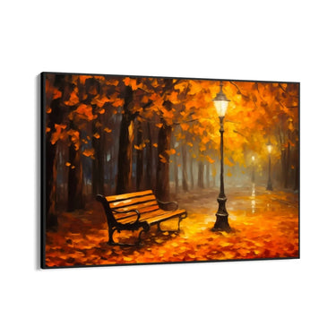 Quadro Stampa su Tela La Panchina dell'Amore - CupidoDesign