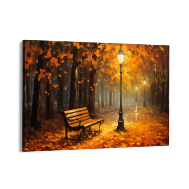 Quadro Stampa su Tela La Panchina dell'Amore - CupidoDesign