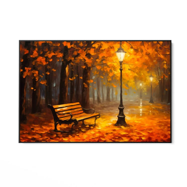 Quadro Stampa su Tela La Panchina dell'Amore - CupidoDesign