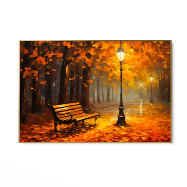 Quadro Stampa su Tela La Panchina dell'Amore - CupidoDesign