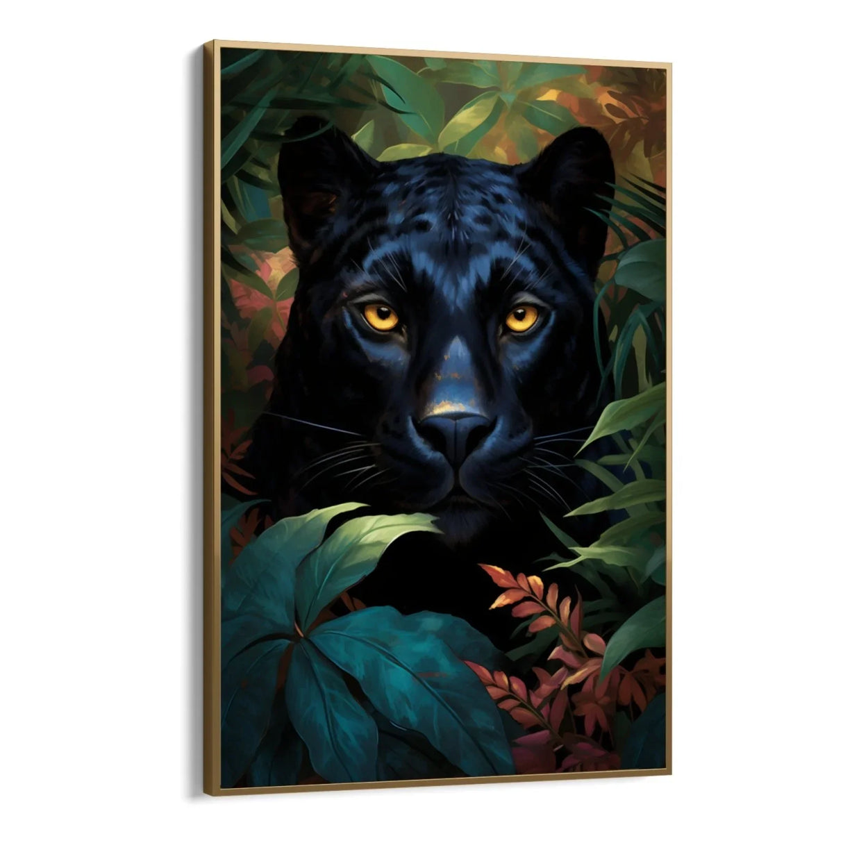Quadro Stampa su Tela La pantera nera - CupidoDesign