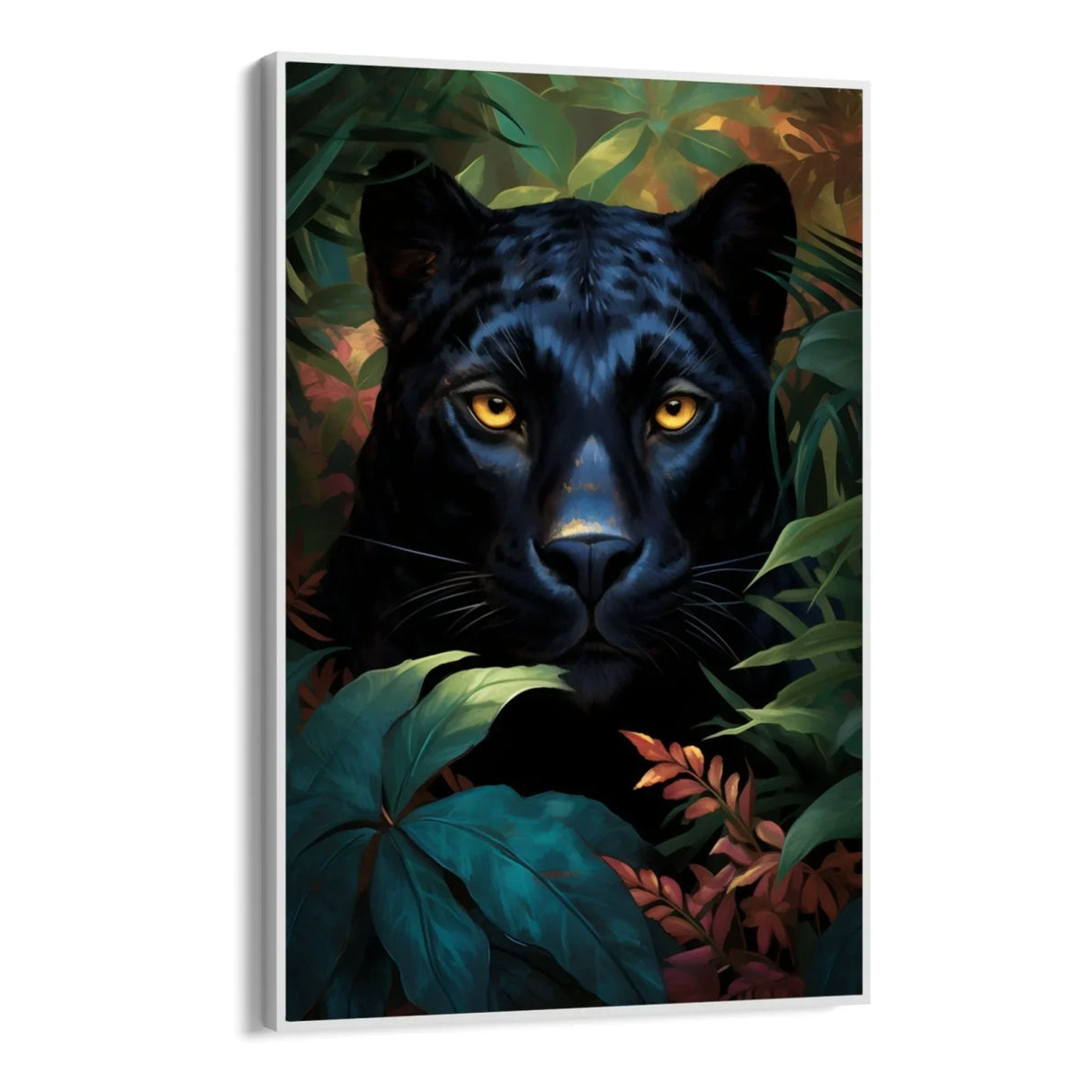 Quadro Stampa su Tela La pantera nera - CupidoDesign