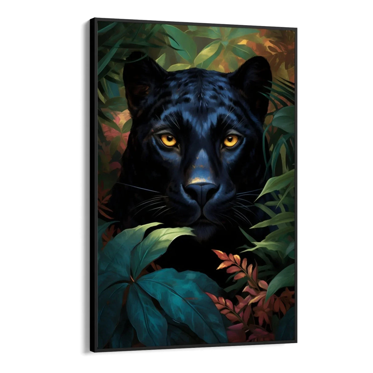 Quadro Stampa su Tela La pantera nera - CupidoDesign