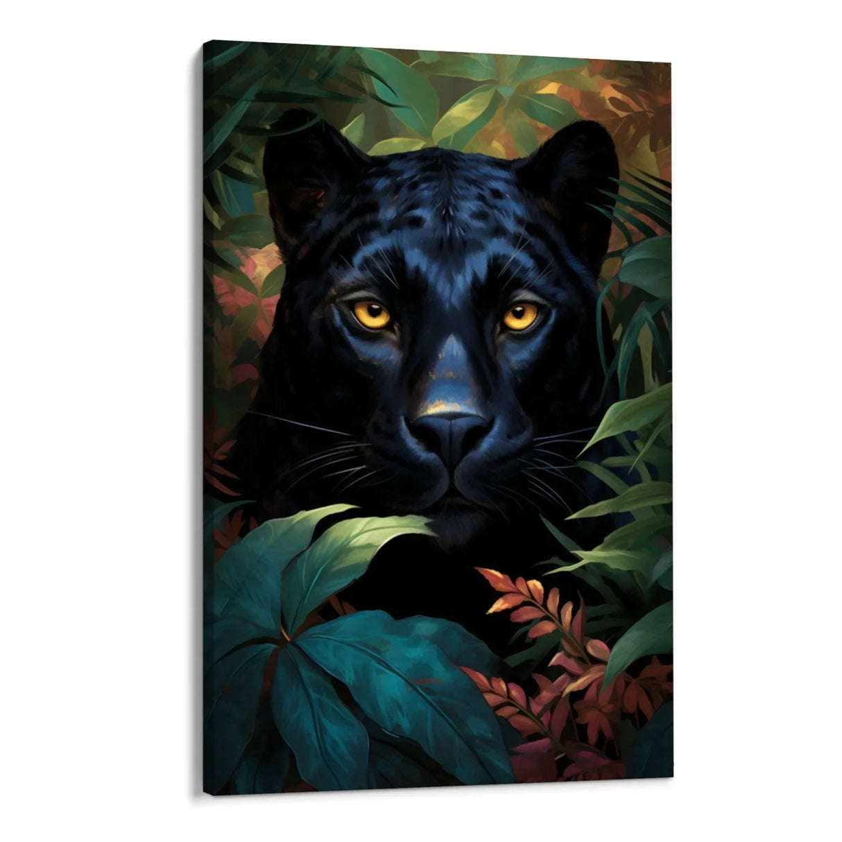 Quadro Stampa su Tela La pantera nera - CupidoDesign