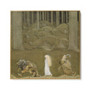 Quadro Stampa su Tela La Principessa e i Troll, John Bauer - CupidoDesign
