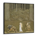 Quadro Stampa su Tela La Principessa e i Troll, John Bauer - CupidoDesign