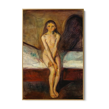 Quadro Stampa su Tela La Pubertà, Edvard Munch - CupidoDesign