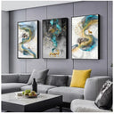 Quadro Stampa su Tela La quiete dopo la tempesta Set da 3 60x90cm - CupidoDesign
