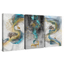 Quadro Stampa su Tela La quiete dopo la tempesta Set da 3 60x90cm - CupidoDesign