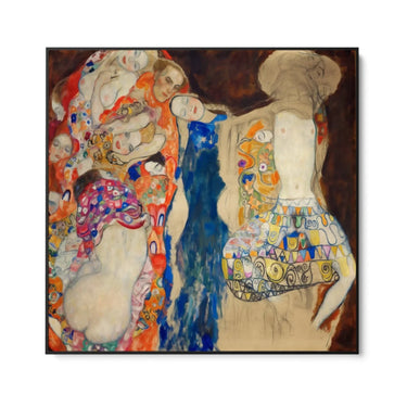Quadro Stampa su Tela La Sposa, Klimt - CupidoDesign