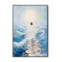 Quadro Stampa su Tela La strada verso il cielo - CupidoDesign