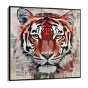Quadro Stampa su Tela La tigre scarlatta - CupidoDesign