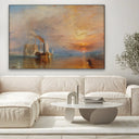 Quadro Stampa su Tela La valorosa Téméraire, William Turner - CupidoDesign