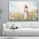 Quadro Stampa su Tela L'abbraccio della fede - CupidoDesign