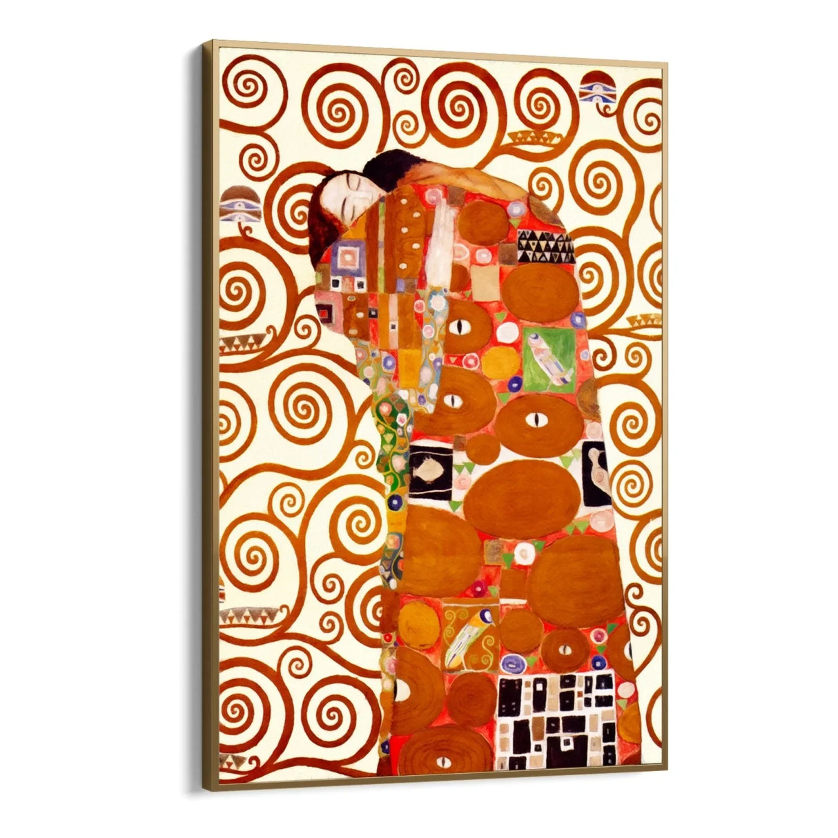Quadro Stampa su Tela L'abbraccio di klimt - CupidoDesign