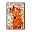 Quadro Stampa su Tela L'abbraccio di klimt - CupidoDesign