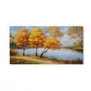 Quadro Stampa su Tela Lago d'oro - CupidoDesign