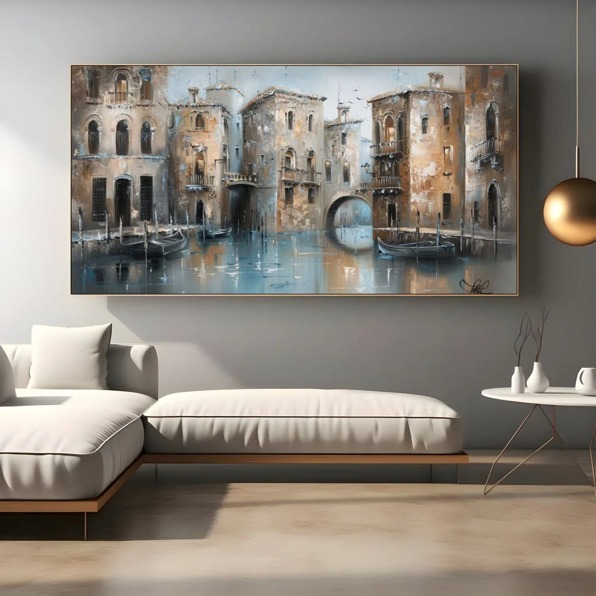 Quadro Stampa su Tela Laguna Mistica - CupidoDesign