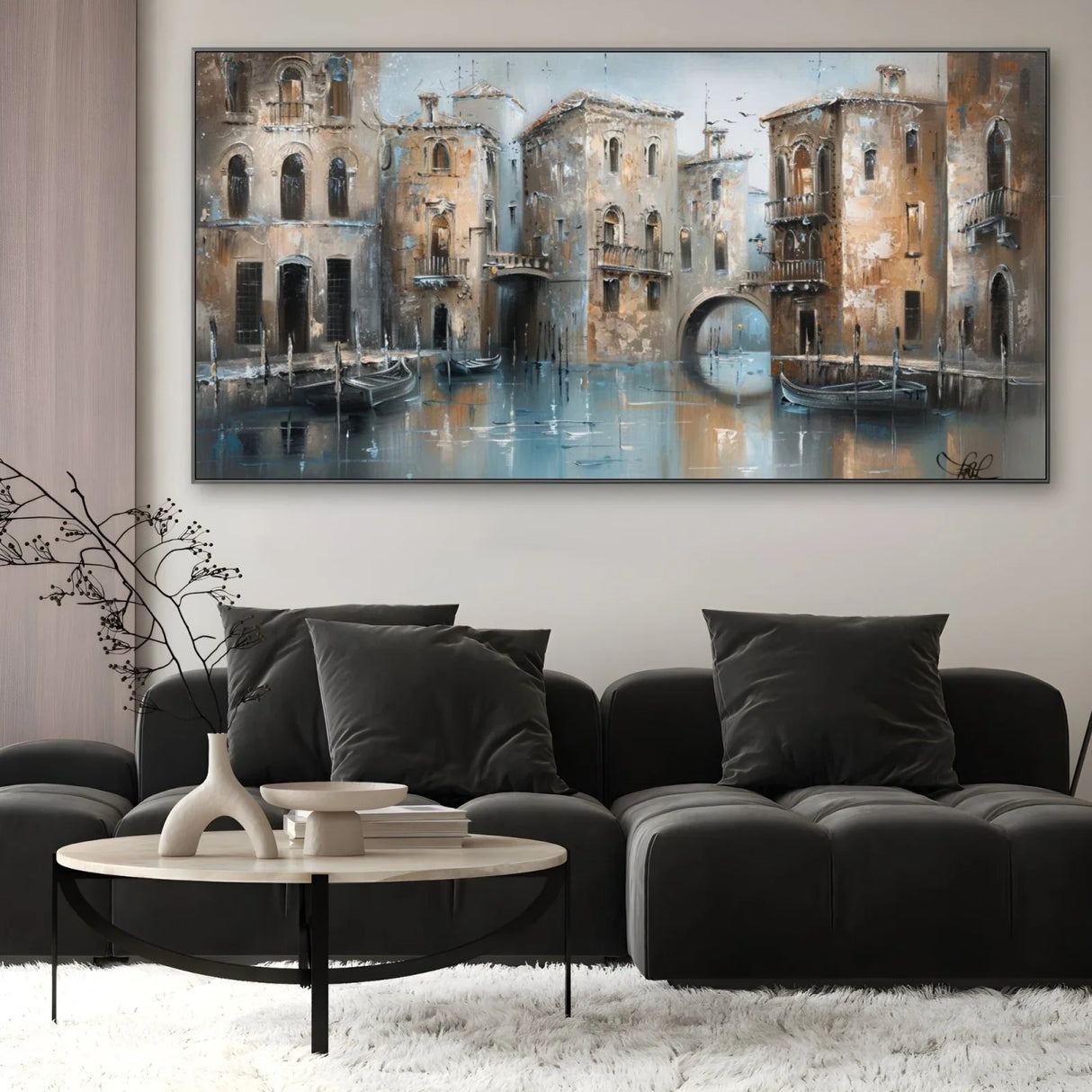 Quadro Stampa su Tela Laguna Mistica - CupidoDesign