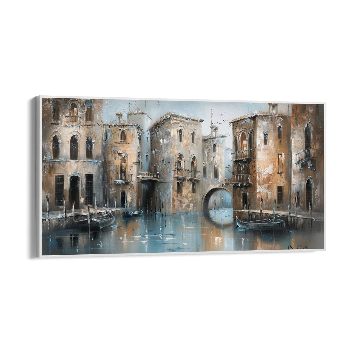 Quadro Stampa su Tela Laguna Mistica - CupidoDesign