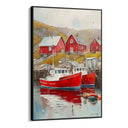 Quadro Stampa su Tela Laguna Nostalgica - CupidoDesign