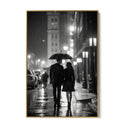 Quadro Stampa su Tela L'amore in bianco e nero - CupidoDesign