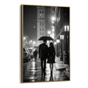 Quadro Stampa su Tela L'amore in bianco e nero - CupidoDesign