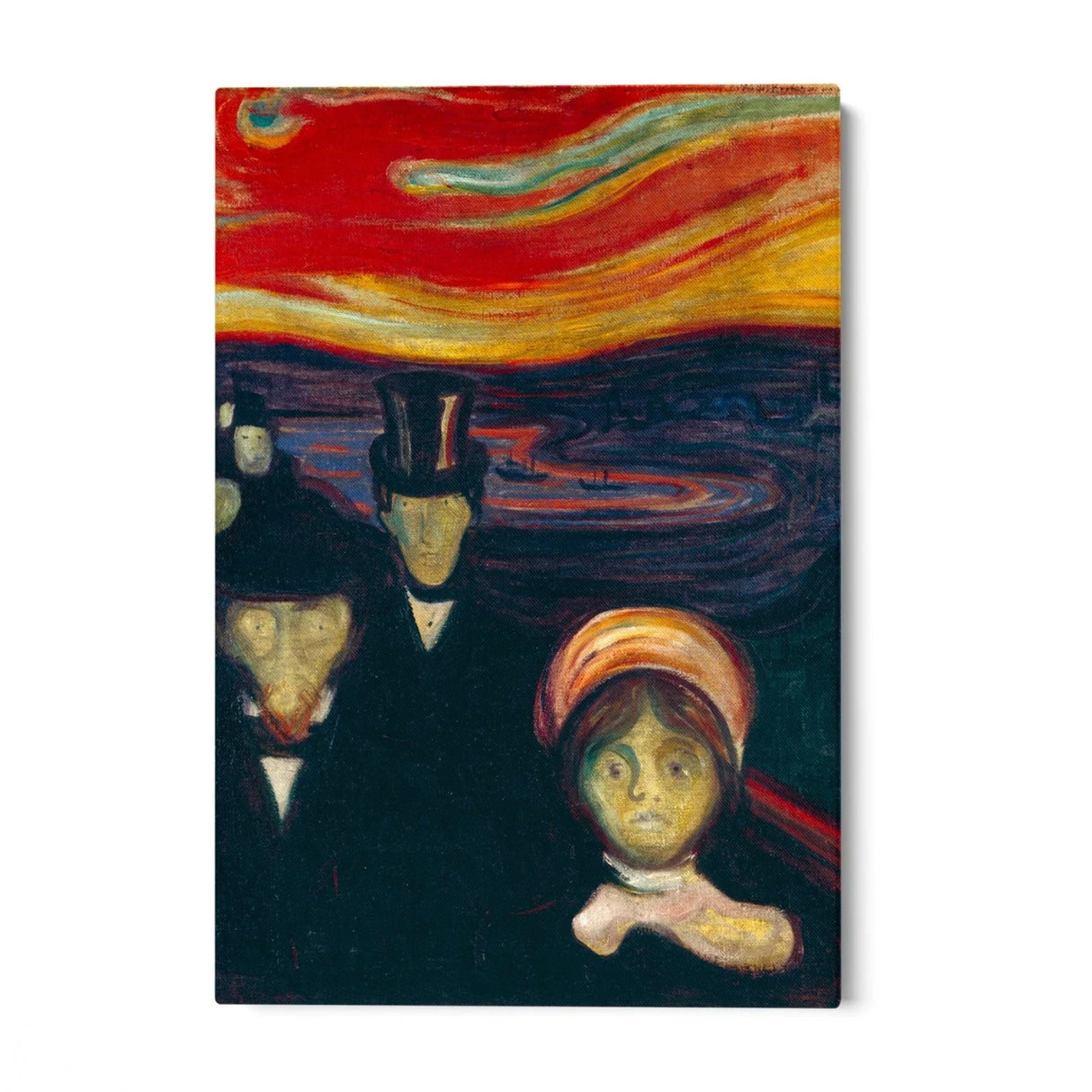 Quadro Stampa su Tela L'ansia, Edvard Munch - CupidoDesign