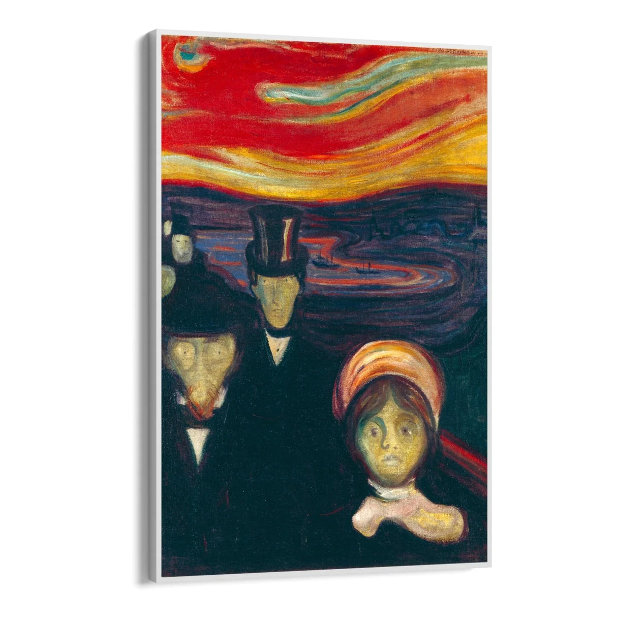 Quadro Stampa su Tela L'ansia, Edvard Munch - CupidoDesign